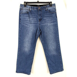 Classic Blue Cropped Jeans